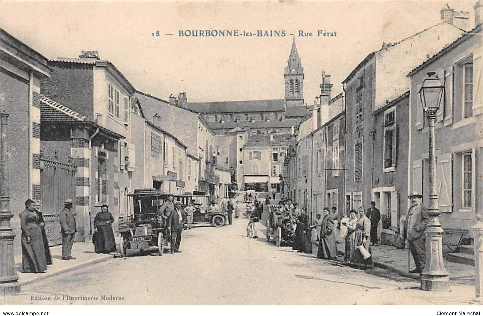 BOURBONNE LES BAINS - Rue Férat - Très Bon état - Bourbonne Les Bains