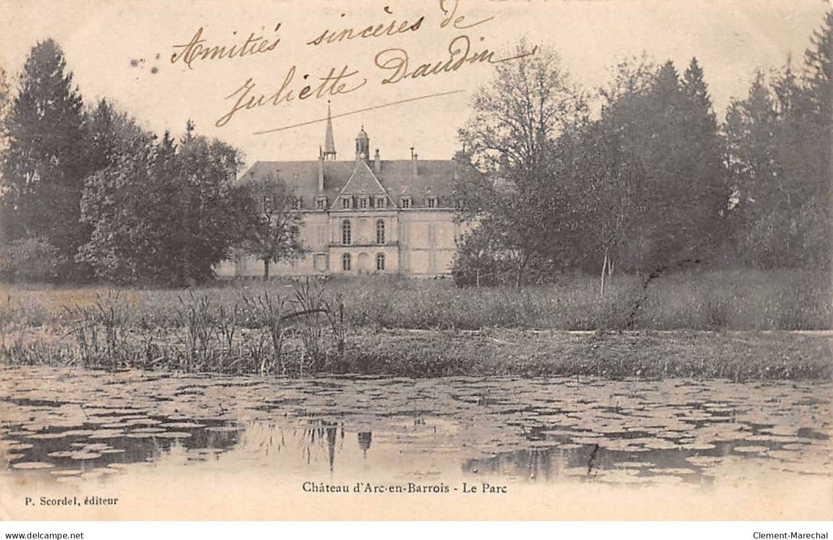 Château D'ARC EN BARROIS - Le Parc - Très Bon état - Arc En Barrois