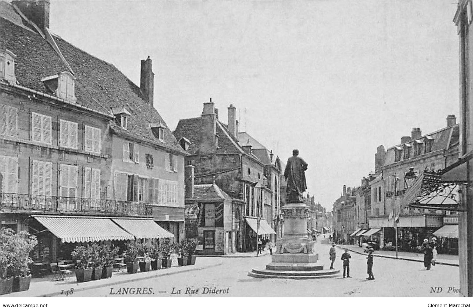 LANGRES - La Rue Diderot - Très Bon état - Langres