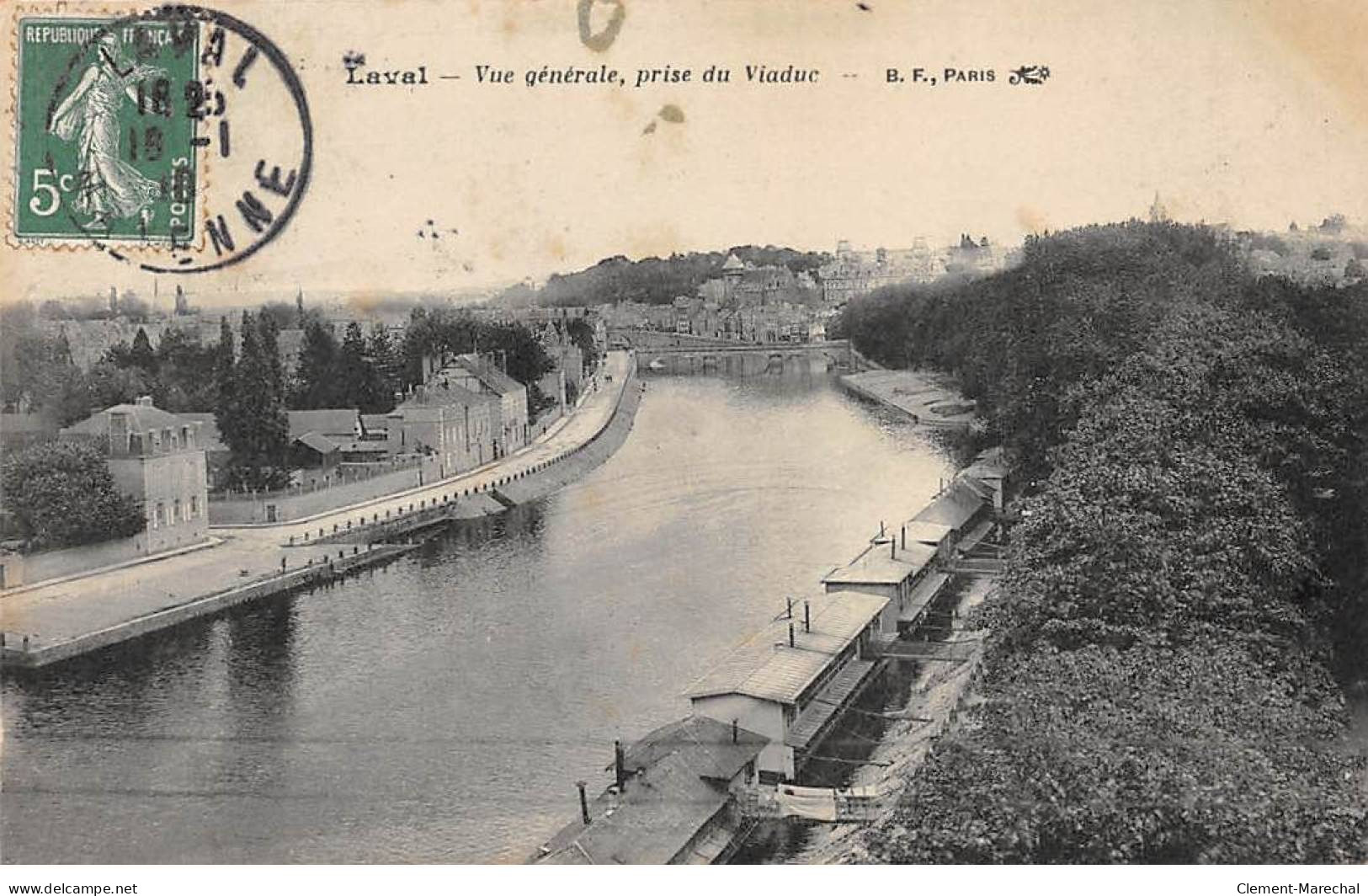 LAVAL - Vue Générale Prise Du Viaduc - Très Bon état - Laval