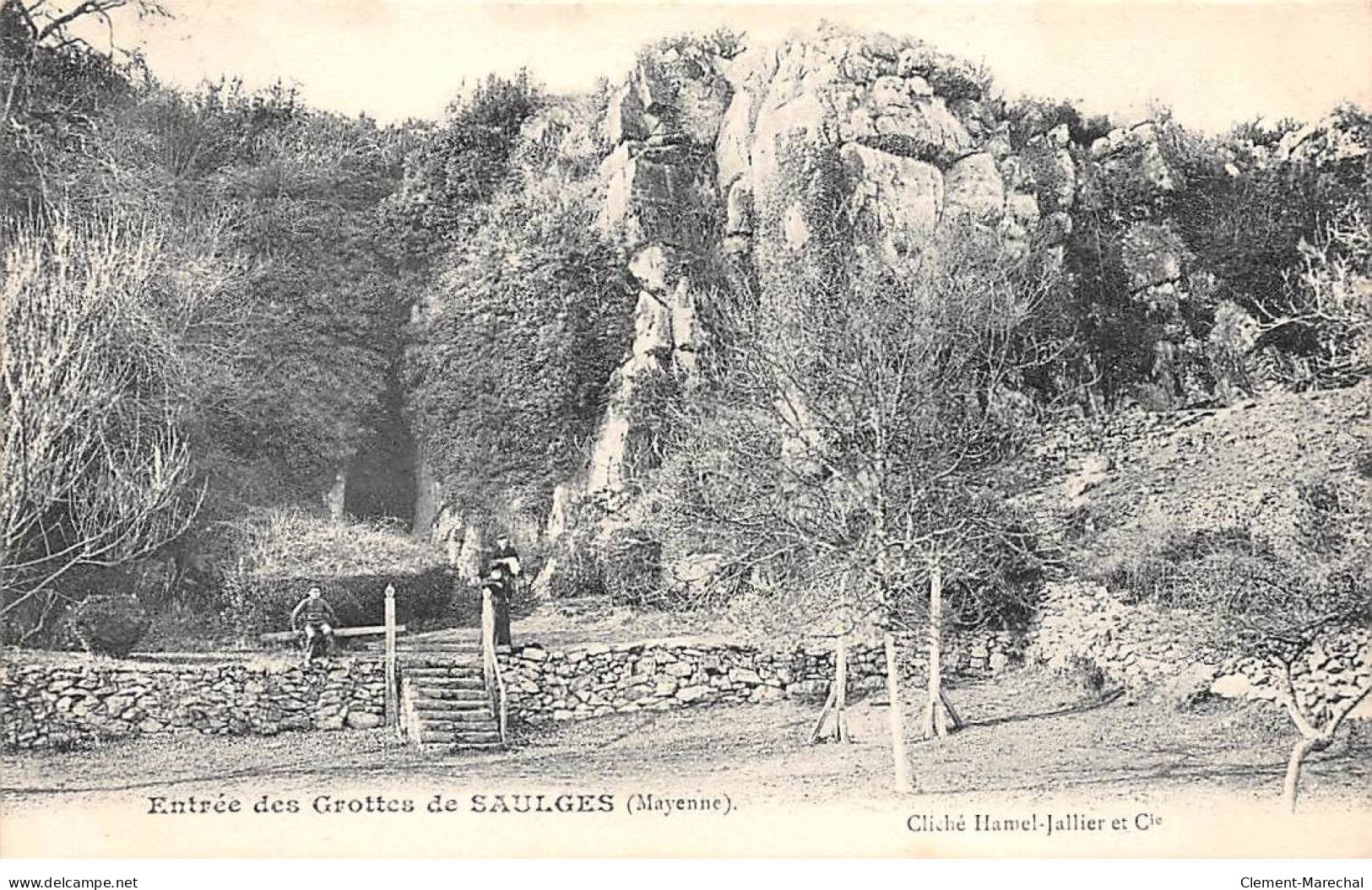 Entrée Des Grottes De SAULGES - Très Bon état - Other & Unclassified