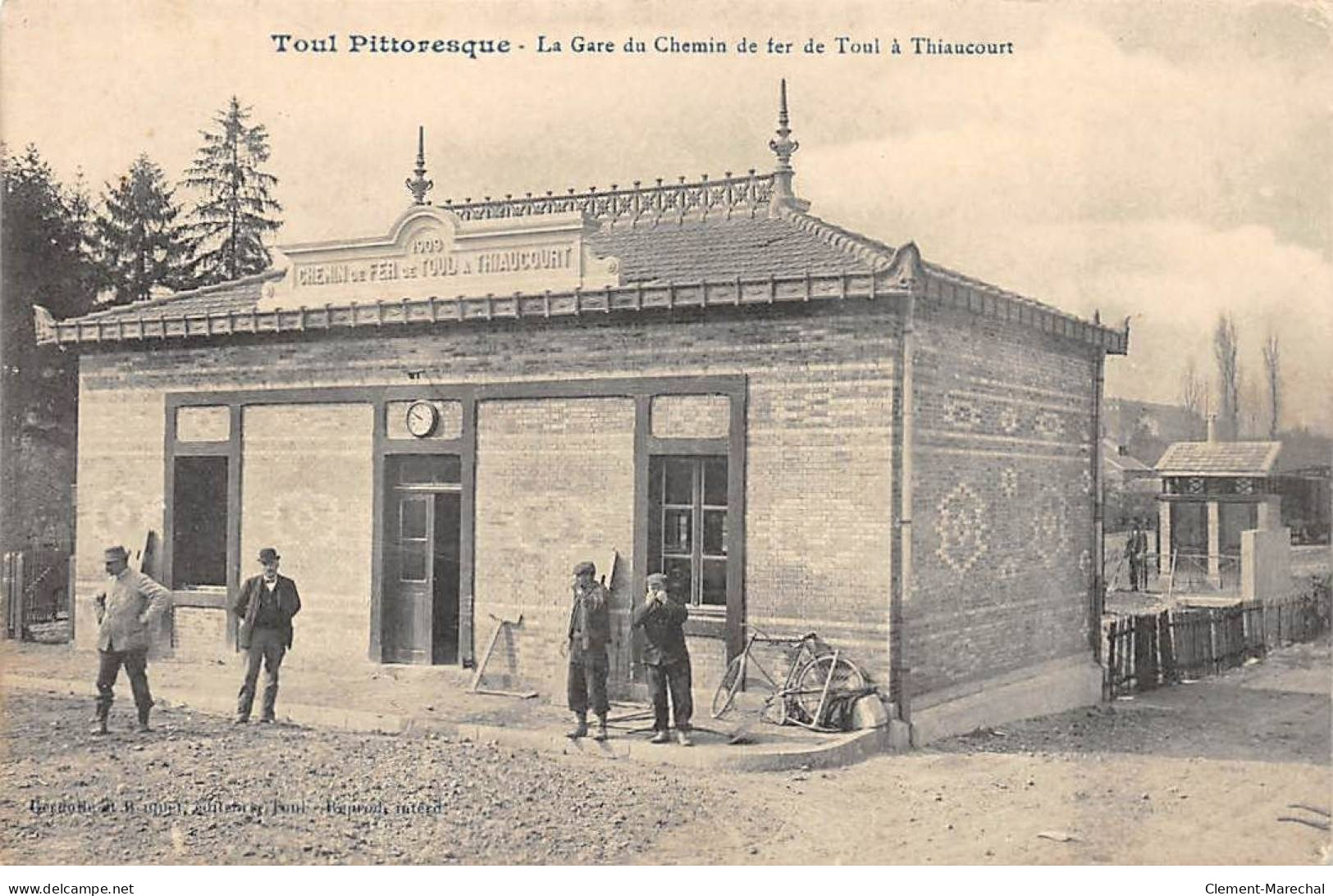 TOUL Pittoresque - La Gare Du Chemin De Fer De Toul à Thiaucourt - Très Bon état - Toul