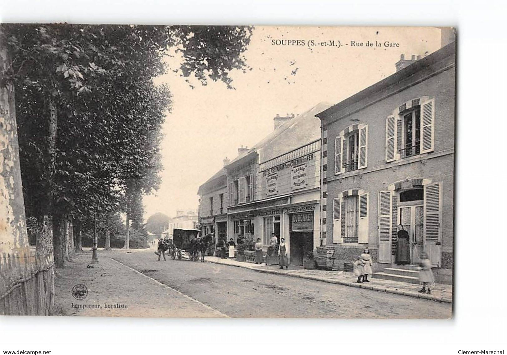 SOUPPES - Rue De La Gare - Très Bon état - Souppes Sur Loing