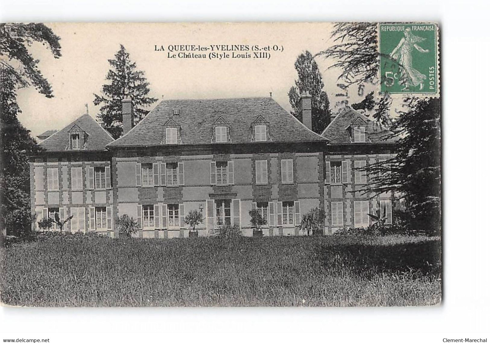 LA QUEUE LES YVELINES - Le Château - Très Bon état - Other & Unclassified