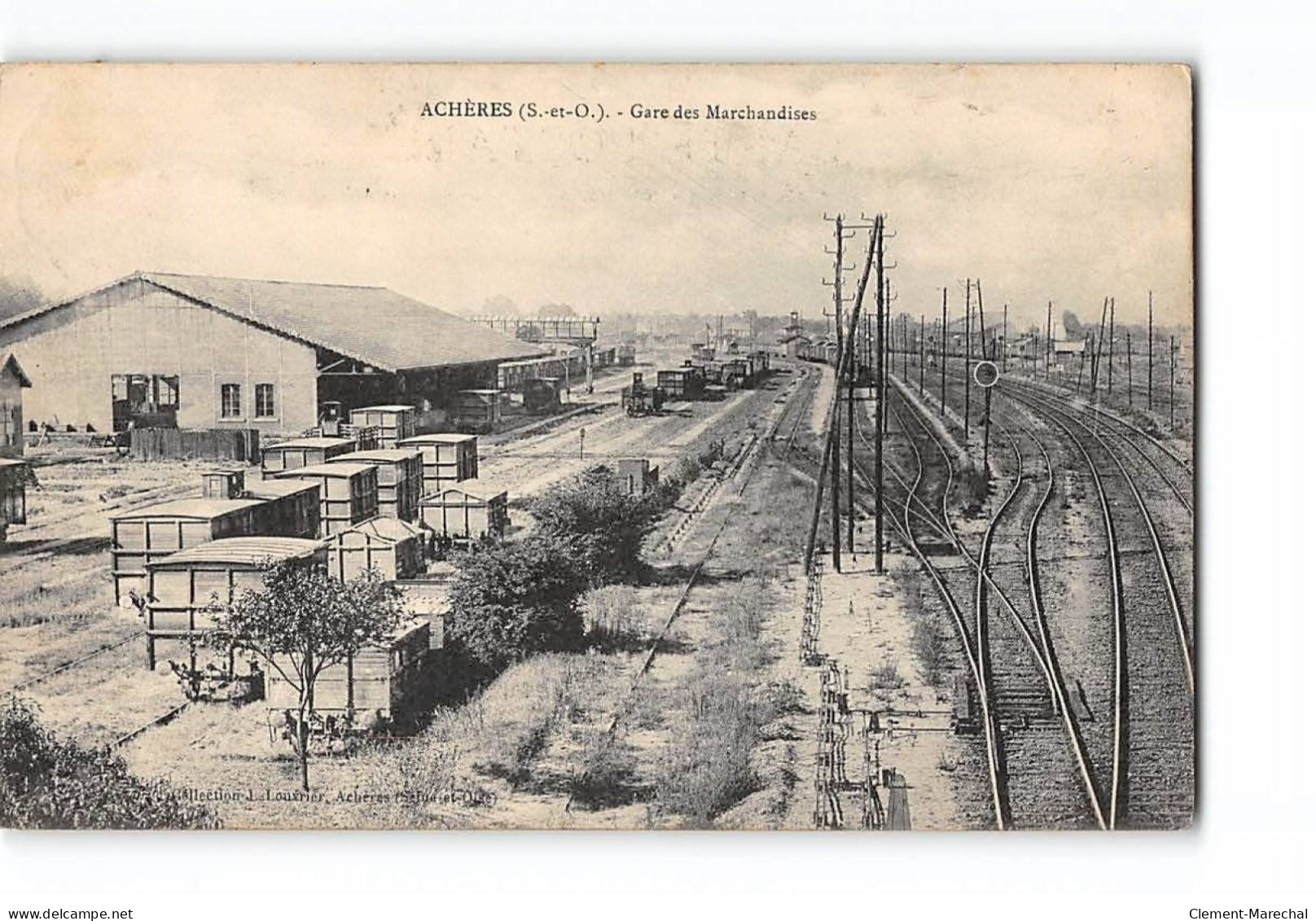 ACHERES - Gare Des Marchandises - Très Bon état - Acheres