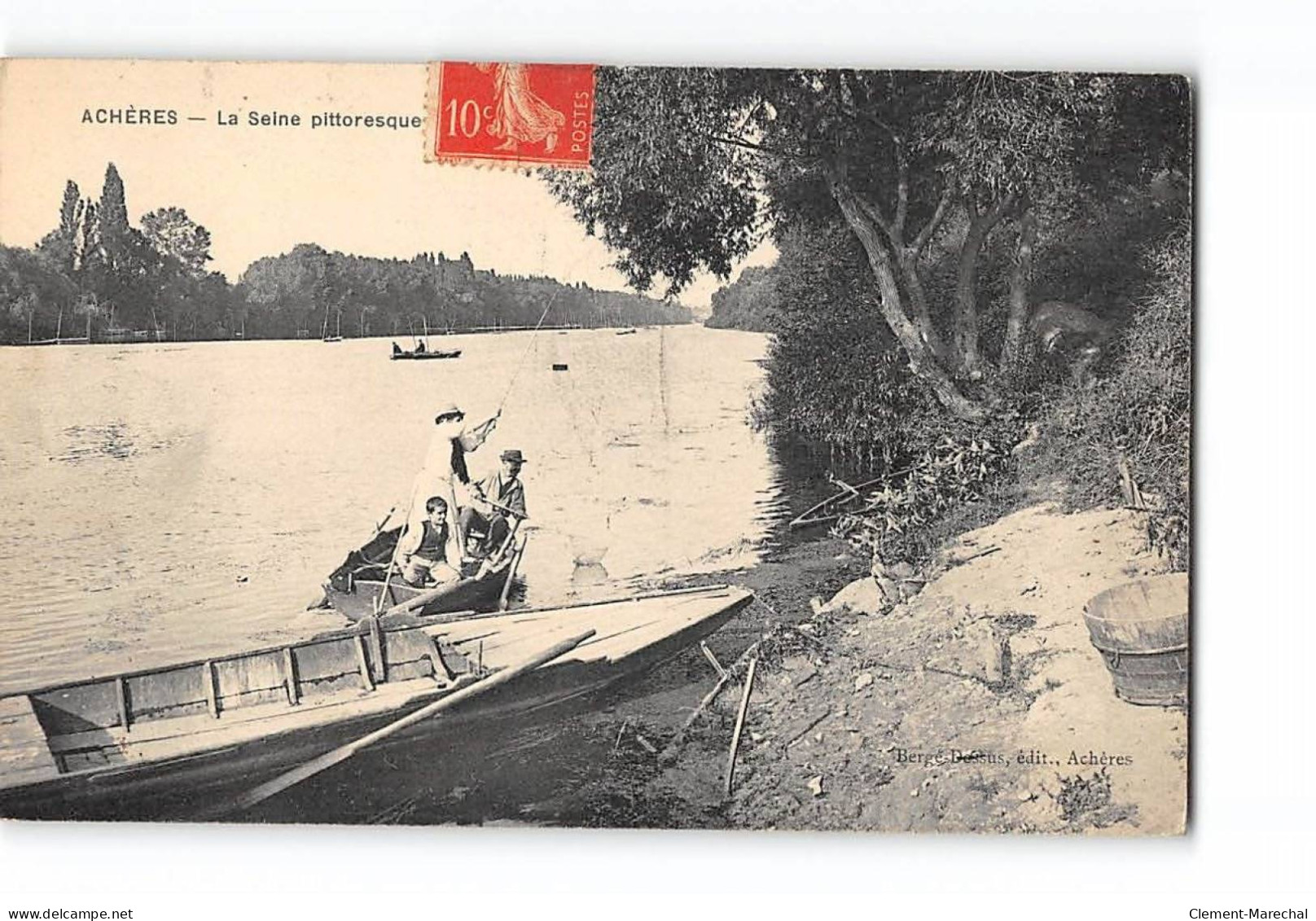 ACHERES - La Seine Pittoresque - Très Bon état - Acheres