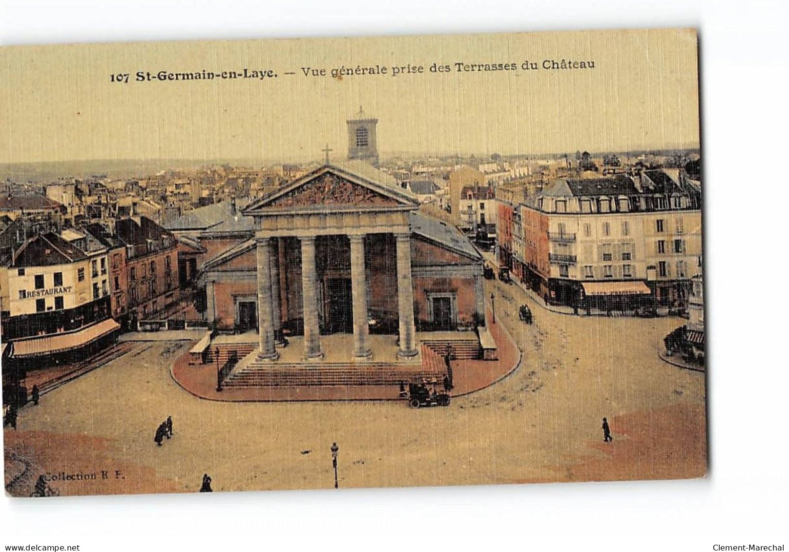 SAINT GERMAIN EN LAYE - Vue Générale Prise Des Terrasses Du Château - Très Bon état - St. Germain En Laye