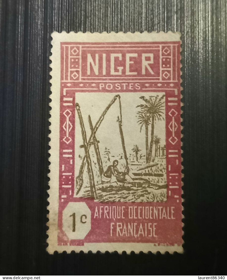 Niger Français1926 -1928 Well (Bien) Afrique Occidentale Française-NO - Ongebruikt