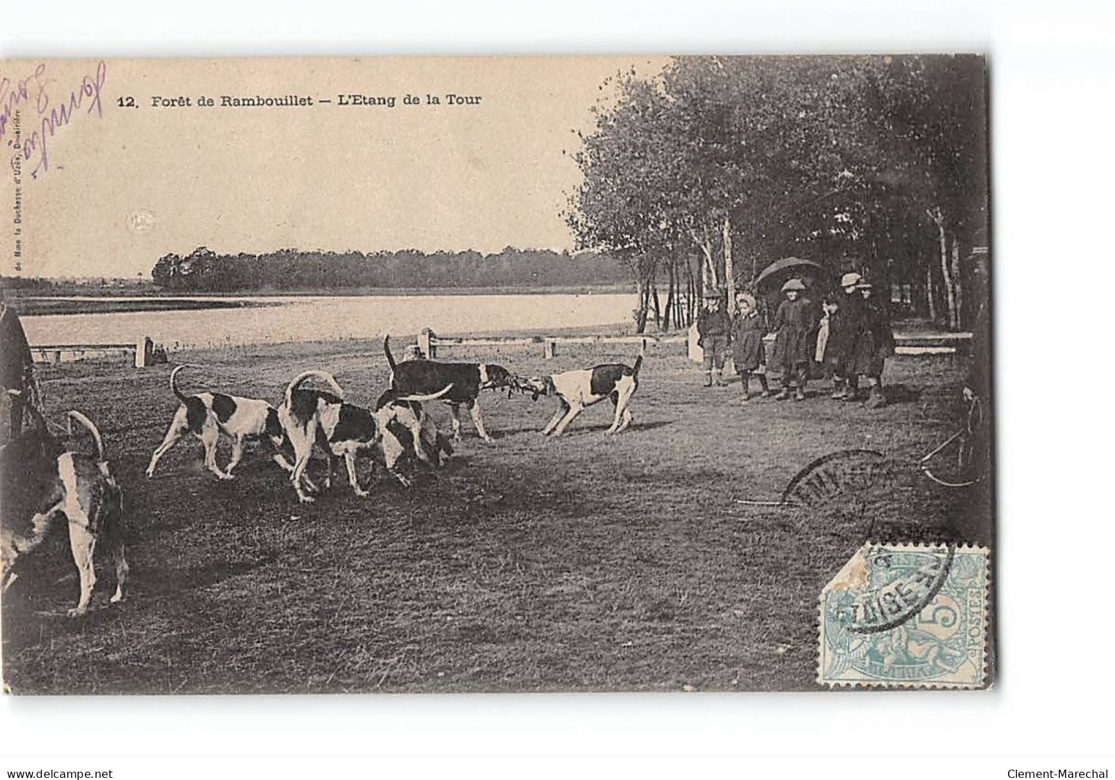 Forêt De RAMBOUILLET - L'Etang De La Tour - Très Bon état - Rambouillet