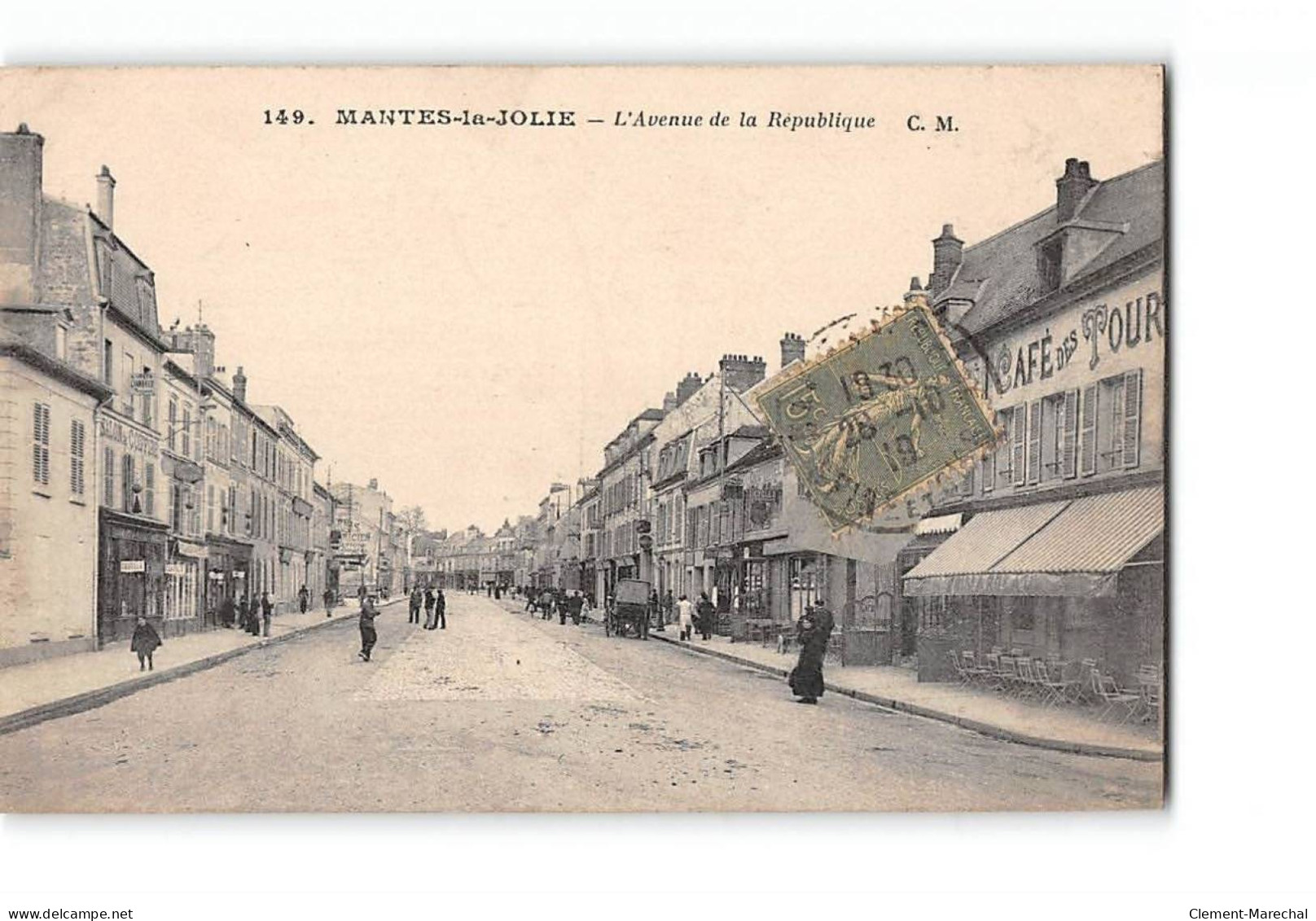 MANTES LA JOLIE - L'Avenue De La République - Très Bon état - Mantes La Jolie