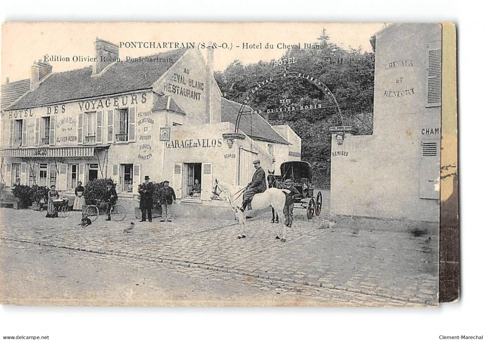 PONTCHARTRAIN - Hôtel Du Cheval Blanc - Très Bon état - Autres & Non Classés