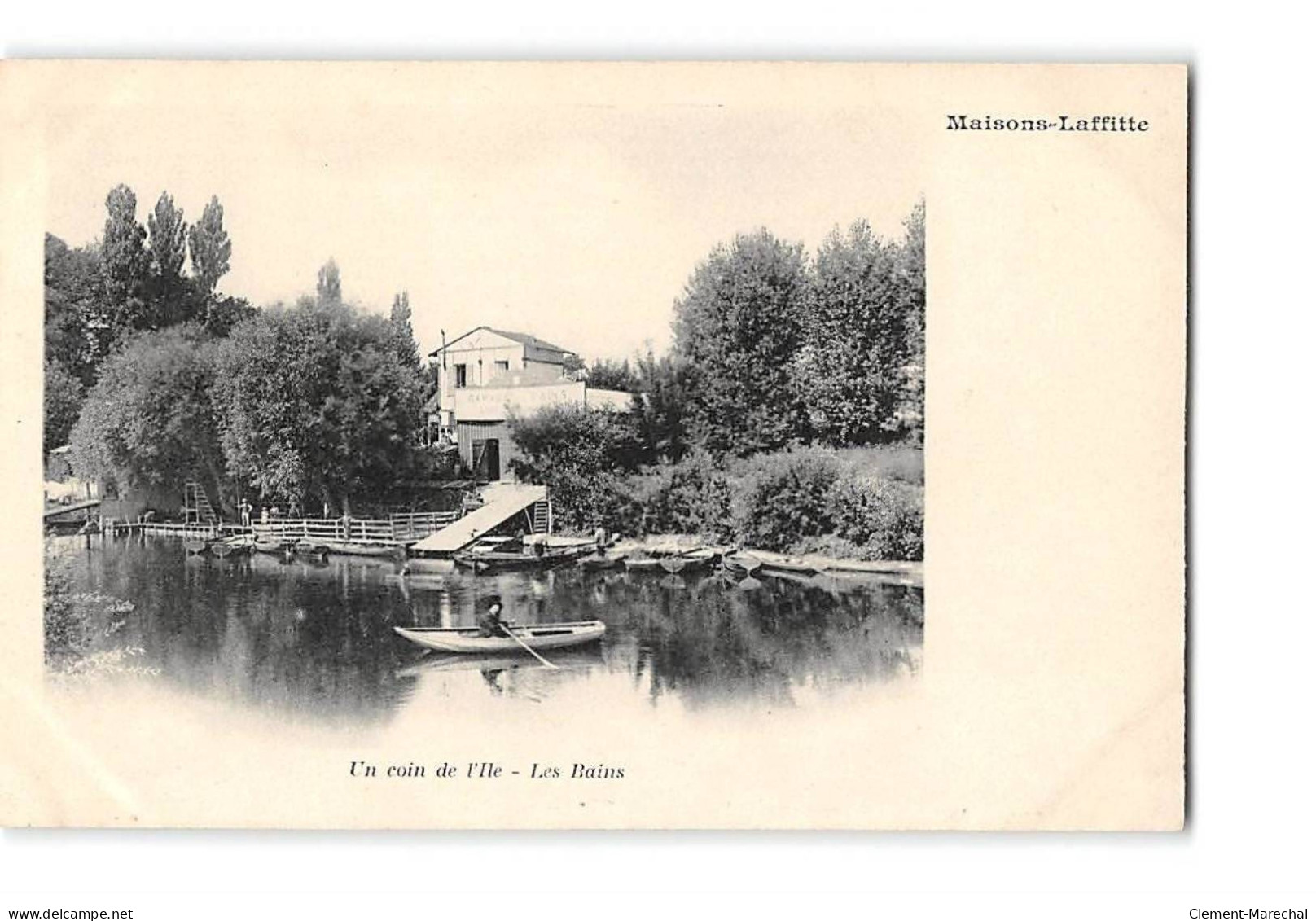 MAISONS LAFFITTE - Un Coin De L'Ile - Les Bains - Très Bon état - Maisons-Laffitte