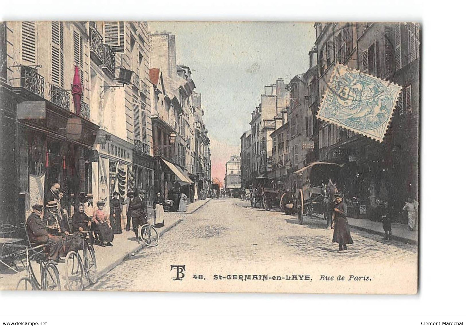 SAINT GERMAIN EN LAYE - Rue De Paris - état - St. Germain En Laye