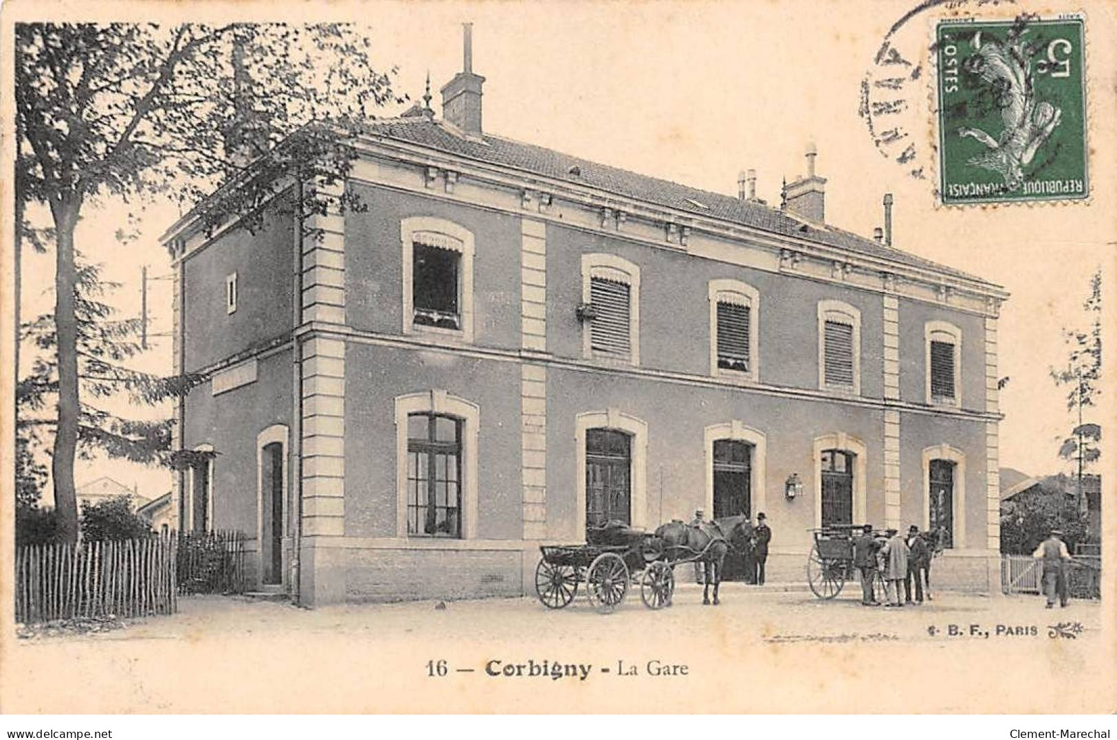 CORBIGNY - La Gare - Très Bon.état - Corbigny