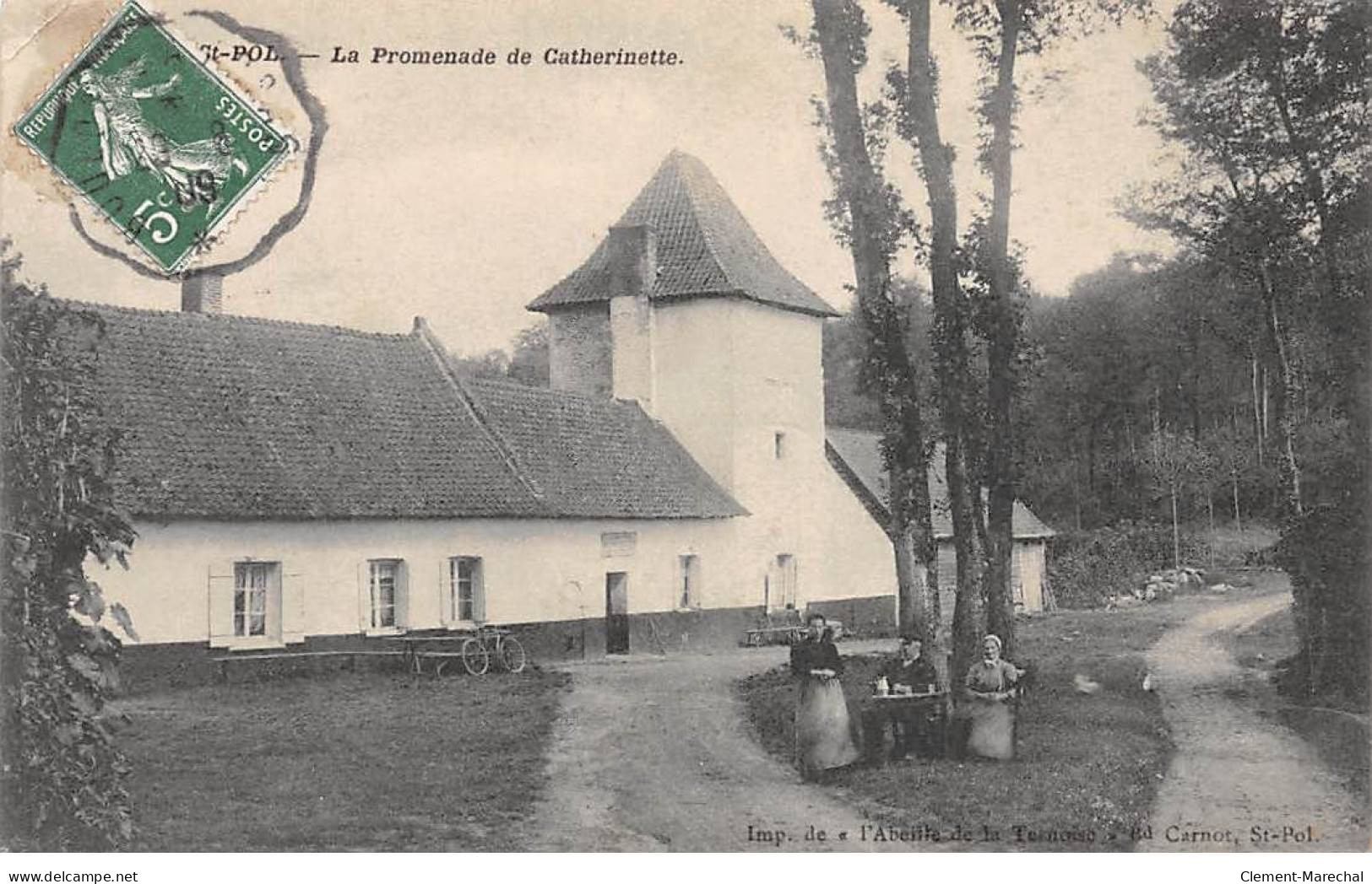 SAINT POL - La Promenade De Catherinette - Très Bon état - Saint Pol Sur Mer