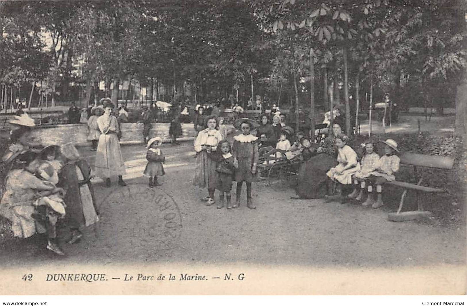 DUNKERQUE - Le Parc De La Marine - Très Bon état - Dunkerque