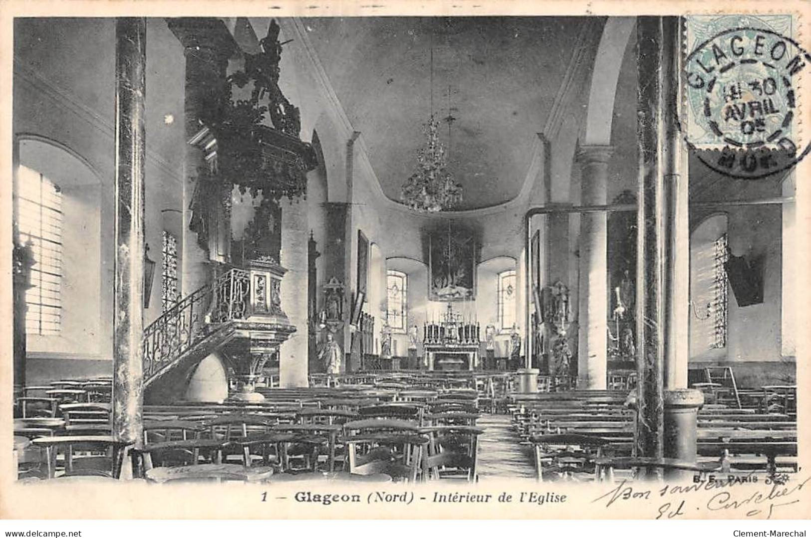 GLAGEON - Intérieur De L'Eglise - Très Bon état - Other & Unclassified