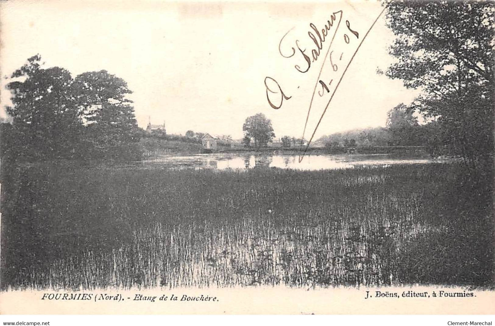 FOURMIES - Etang De La Bouchère - Très Bon état - Fourmies