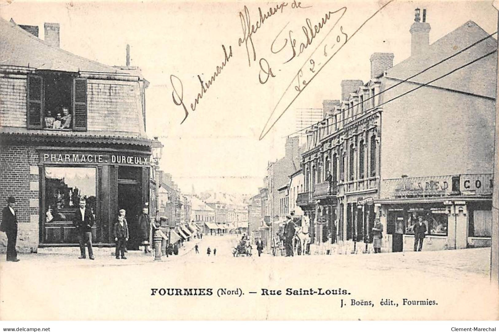 FOURMIES - Rue Saint Louis - Très Bon état - Fourmies