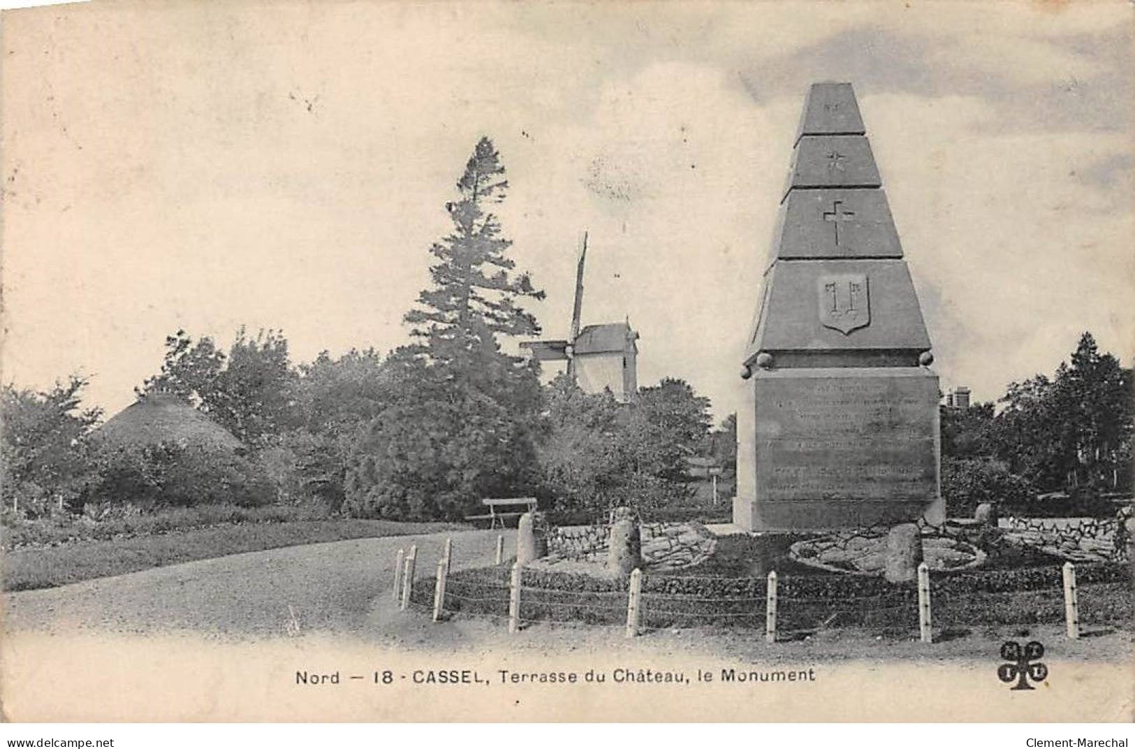 CASSEL - Terrasse Du Château - Le Monument - Très Bon état - Cassel