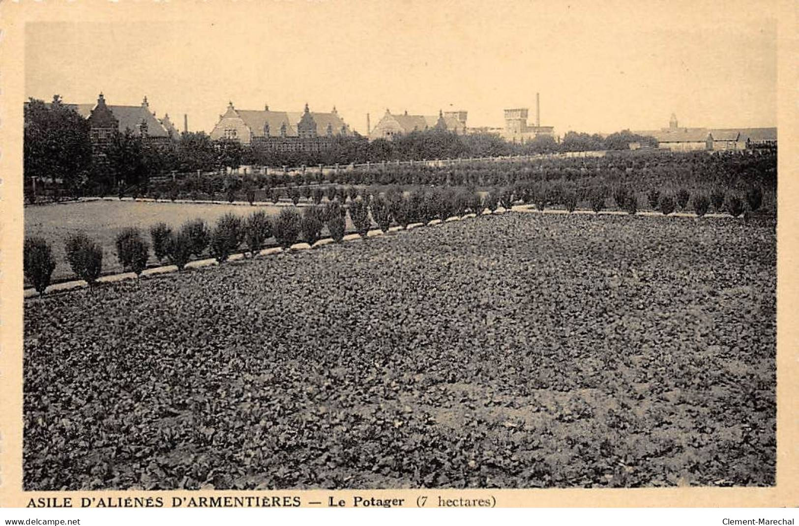 Asile D'Aliénés D'ARMENTIERES - Le Potager - Très Bon état - Armentieres