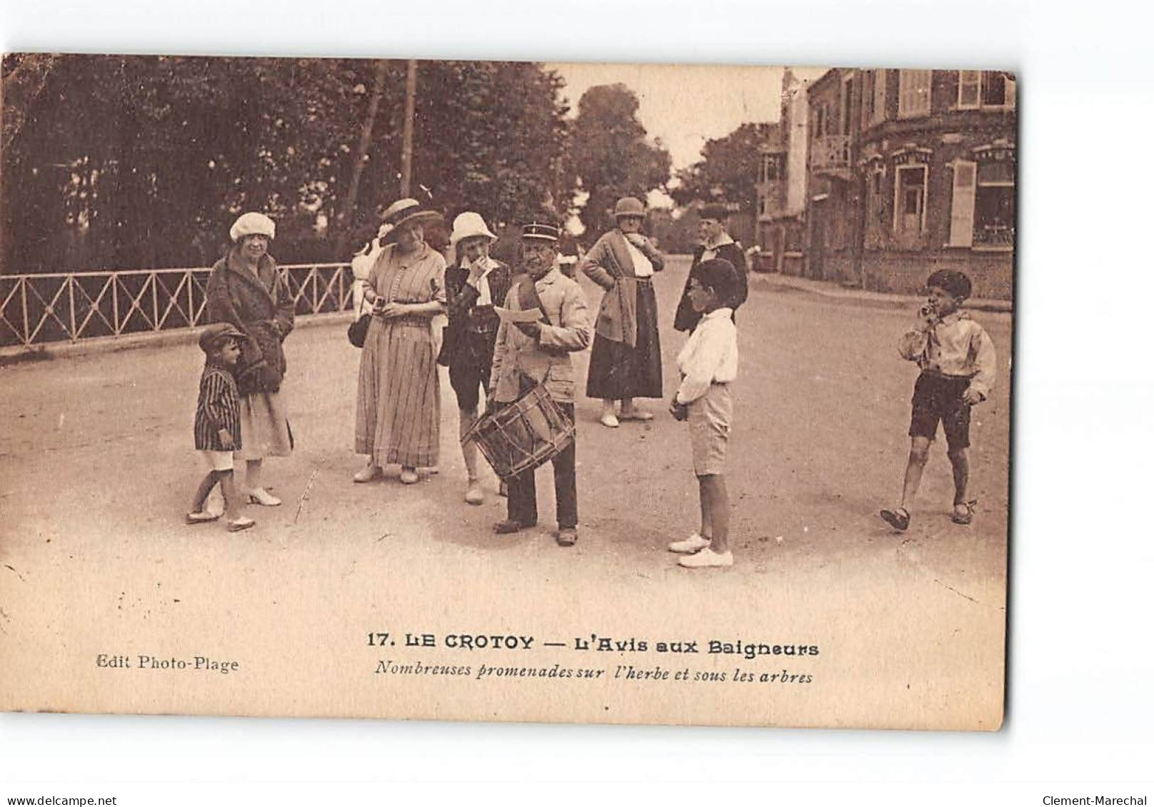 LE CROTOY - L'avis Aux Baigneurs - Très Bon état - Le Crotoy