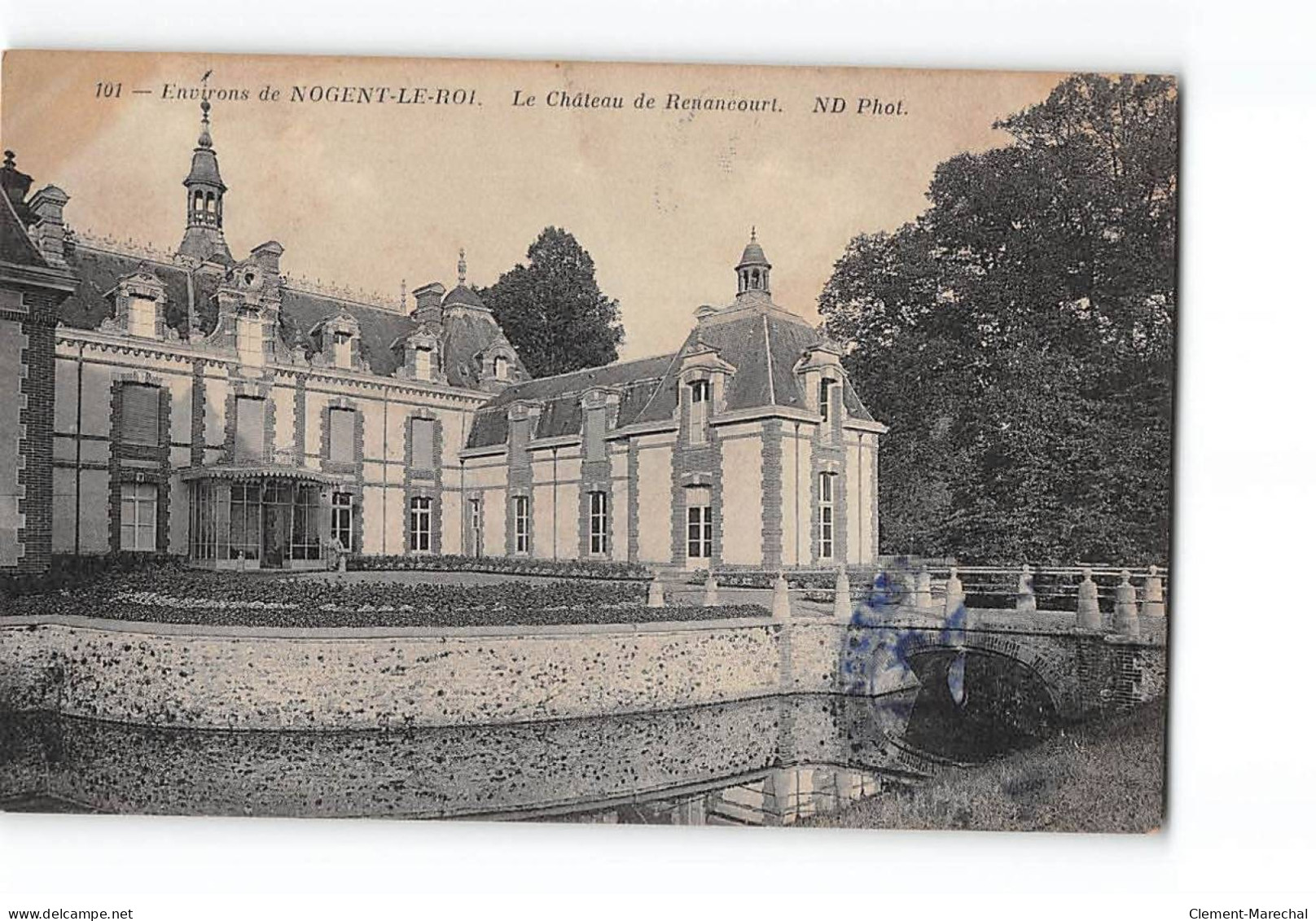 Environs De NOGENT LE ROI - Le Château De Renancourt - Très Bon état - Autres & Non Classés