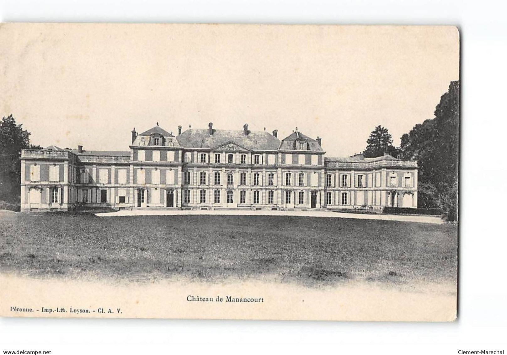 Château De MANANCOURT - Très Bon état - Autres & Non Classés