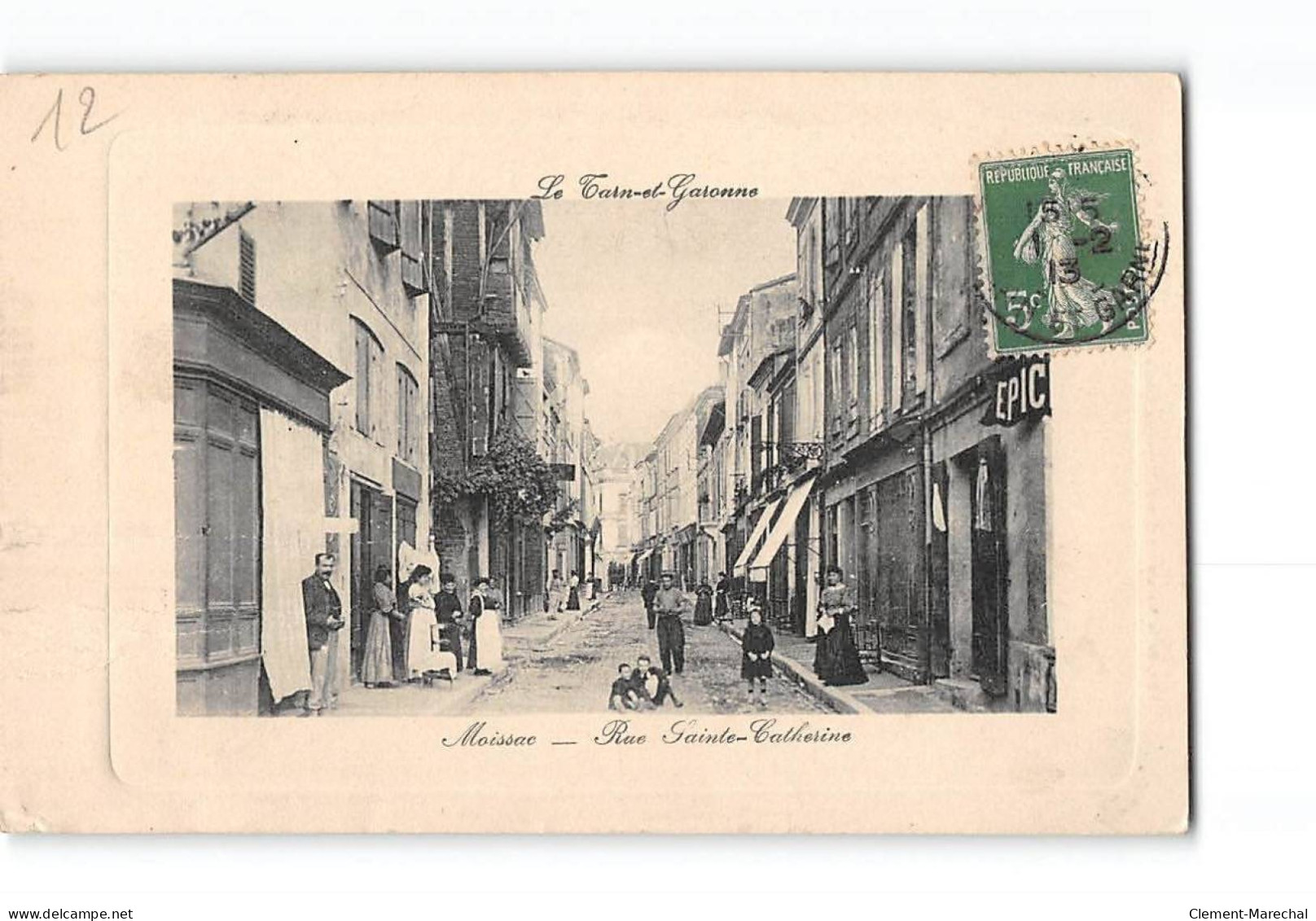 MOISSAC - Rue Sainte Catherine - état - Moissac