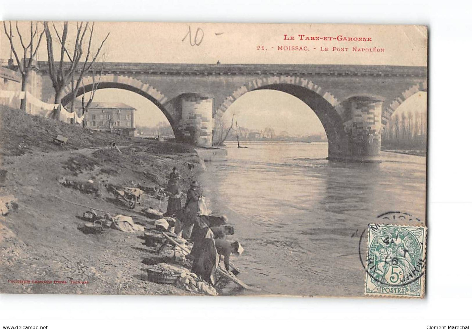 MOISSAC - Le Pont Napoléon - Très Bon état - Moissac