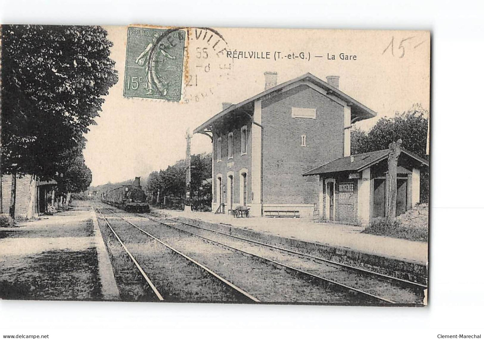 REALVILLE - La Gare - Très Bon état - Realville