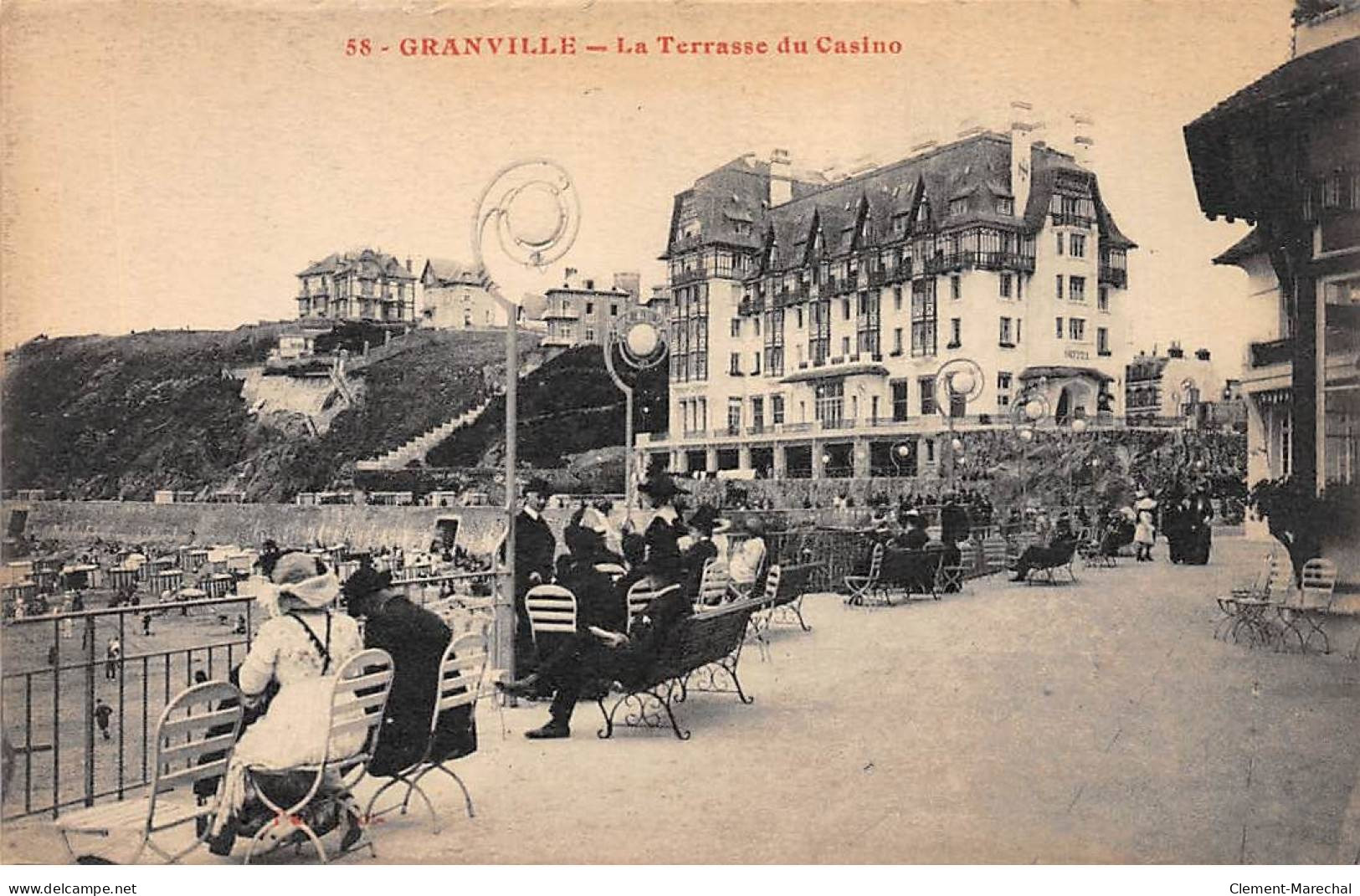 GRANVILLE - La Terrasse Du Casino - Très Bon état - Granville