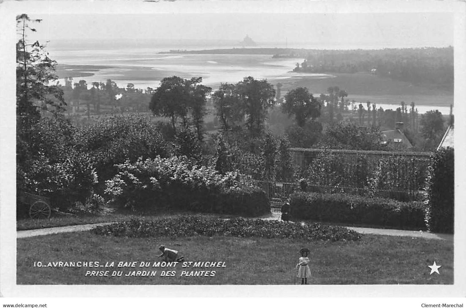 AVRANCHES - La Baie Du MONT SAINT MICHEL Prise Du Jardin Des Plantes - Très Bon état - Avranches