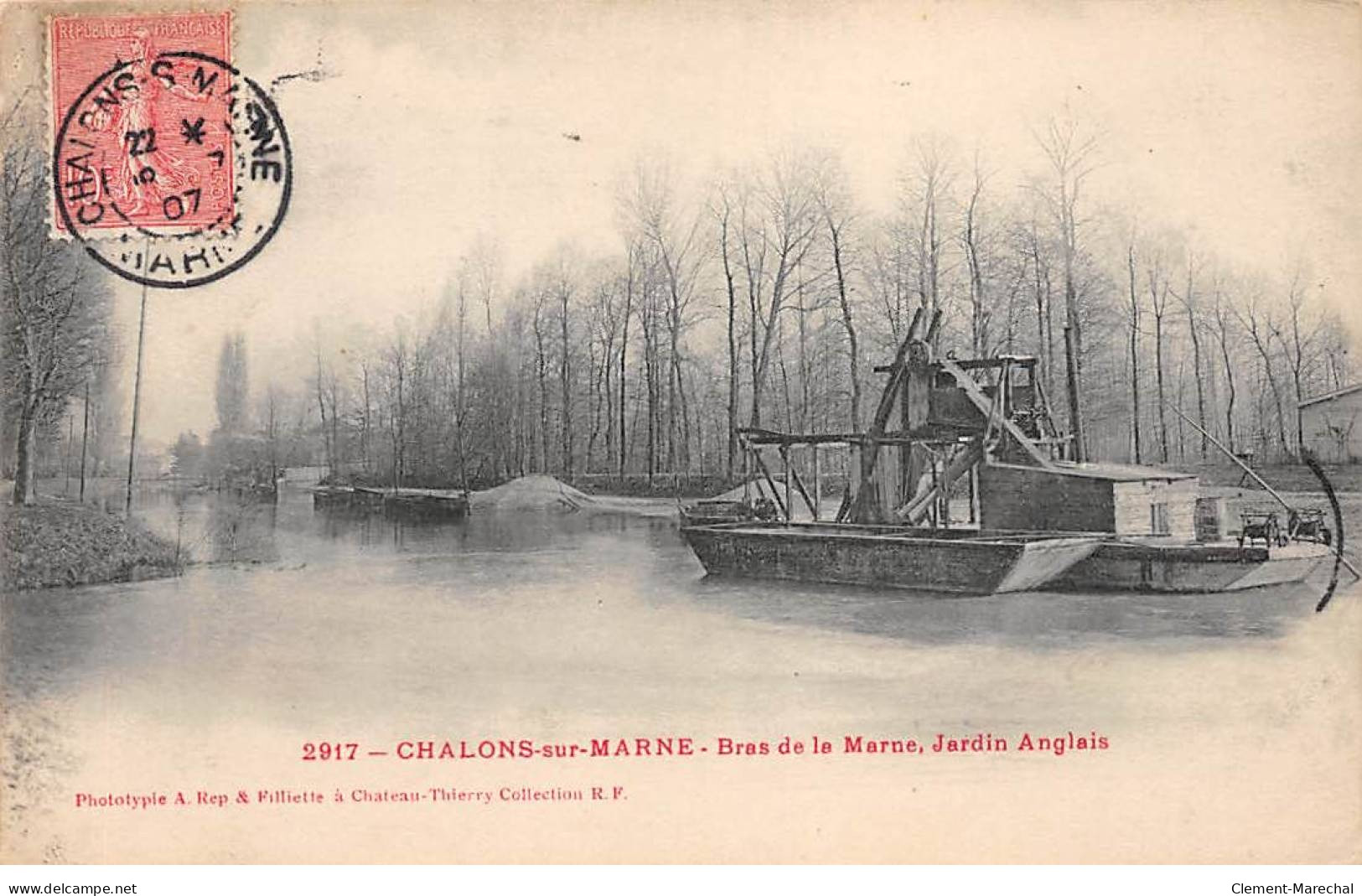 CHALONS SUR MARNE - Bras De La Marne - Jardin Anglais - Très Bon état - Châlons-sur-Marne