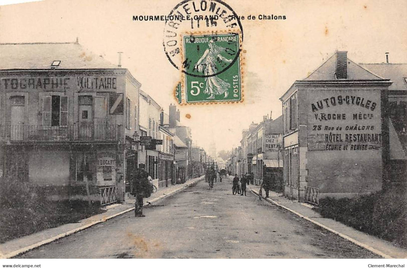 MOURMELON LE GRAND - Rue De Chalons - Très Bon état - Mourmelon Le Grand