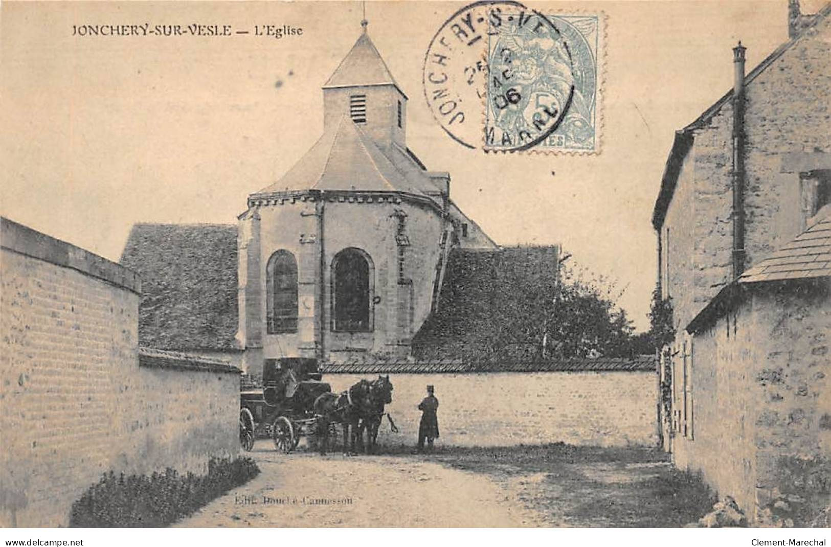 JONCHERY SUR VESLE - L'Eglise - Très Bon é Tat - Jonchery-sur-Vesle