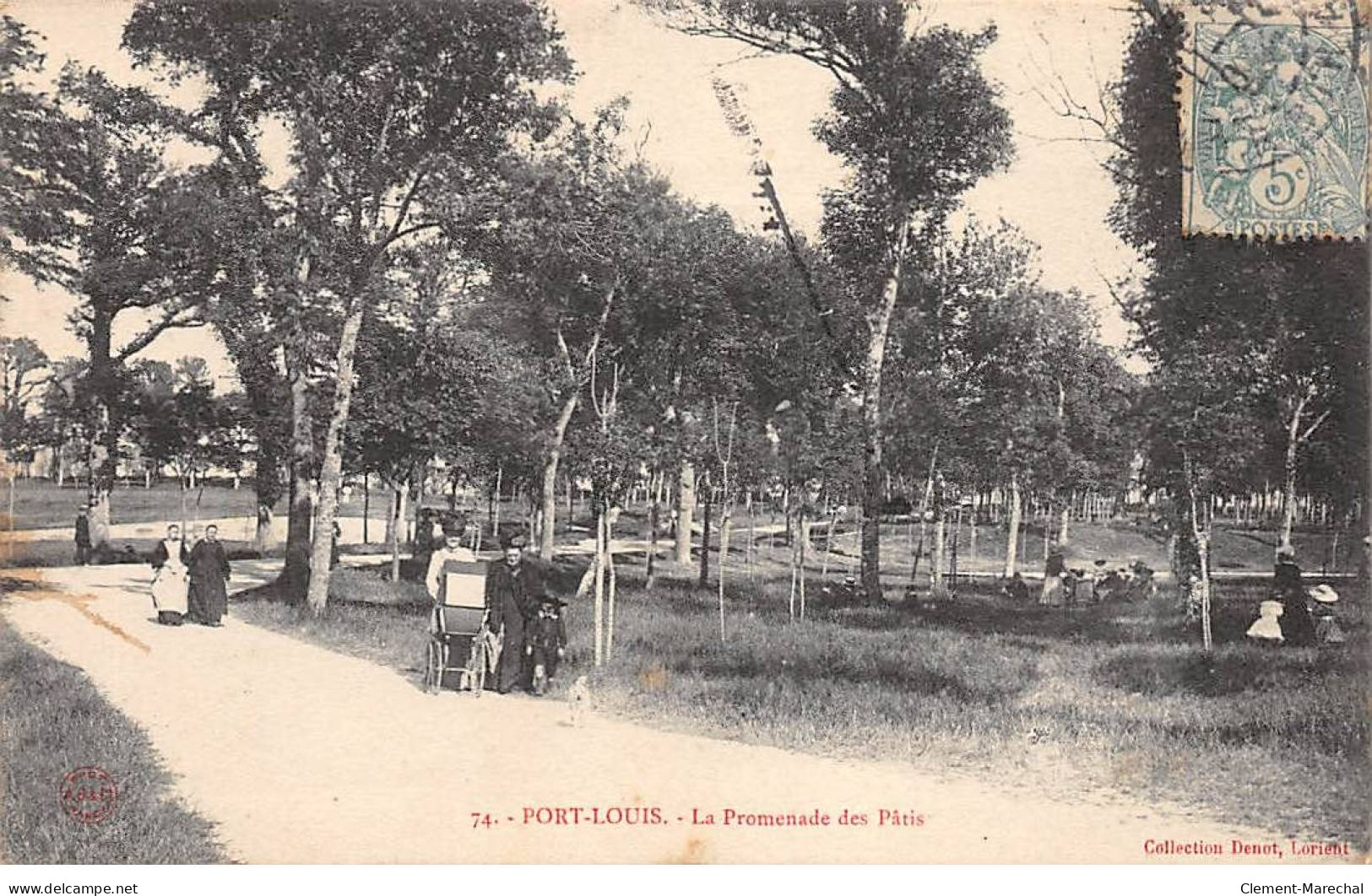 PORT LOUIS - La Promenade Des Pâtis - Très Bon état - Port Louis