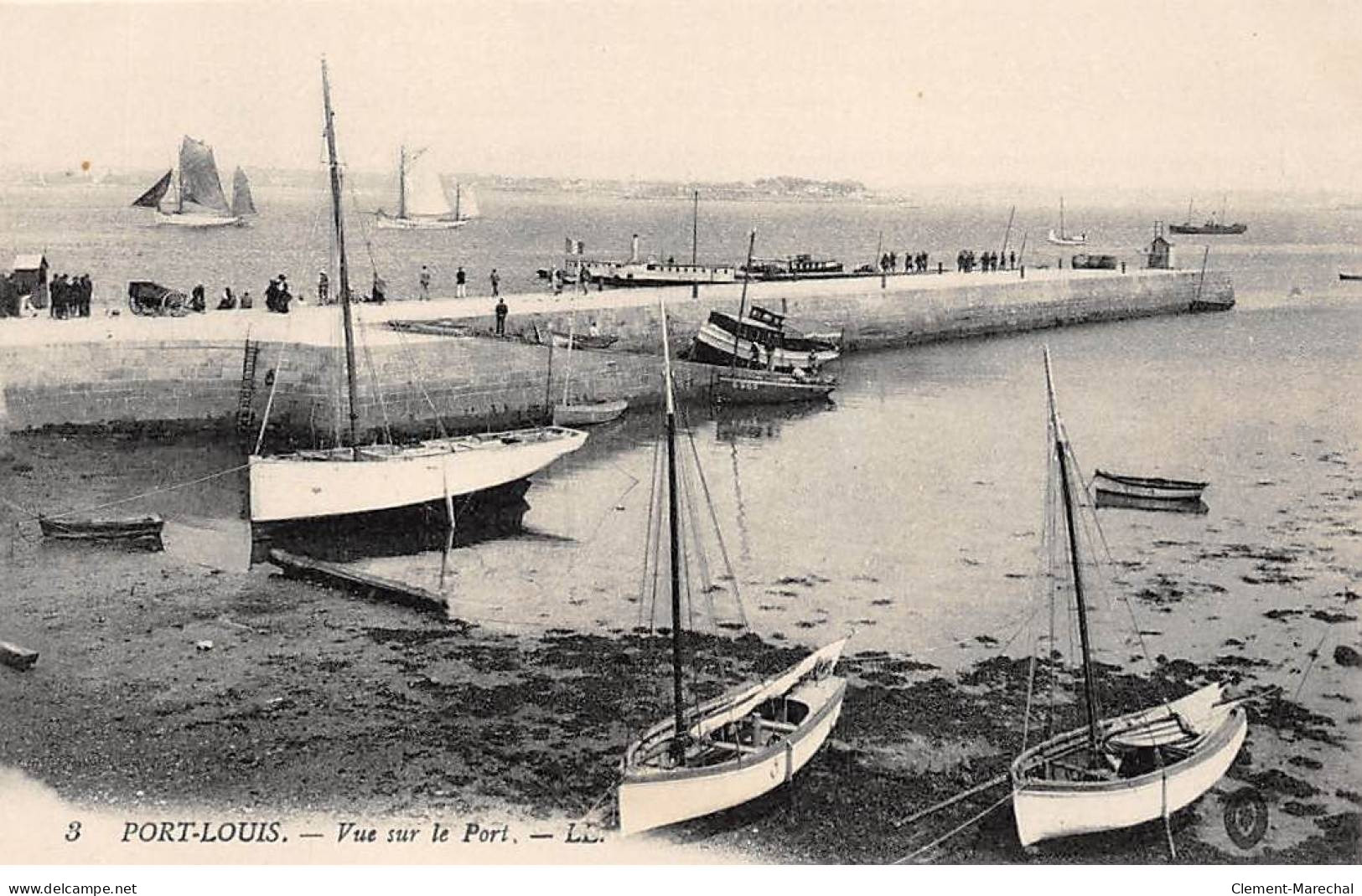 PORT LOUIS - Vue Sur Le Port - Très Bon état - Port Louis