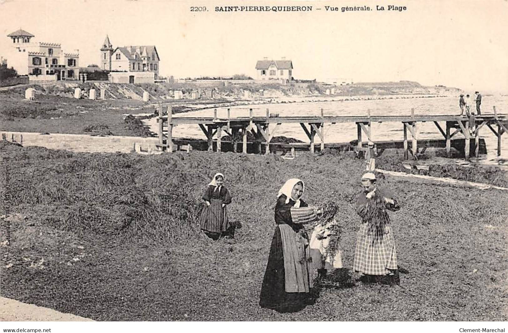 SAINT PIERRE QUIBERON - Vue Générale - La Plage - Très Bon état - Sonstige & Ohne Zuordnung