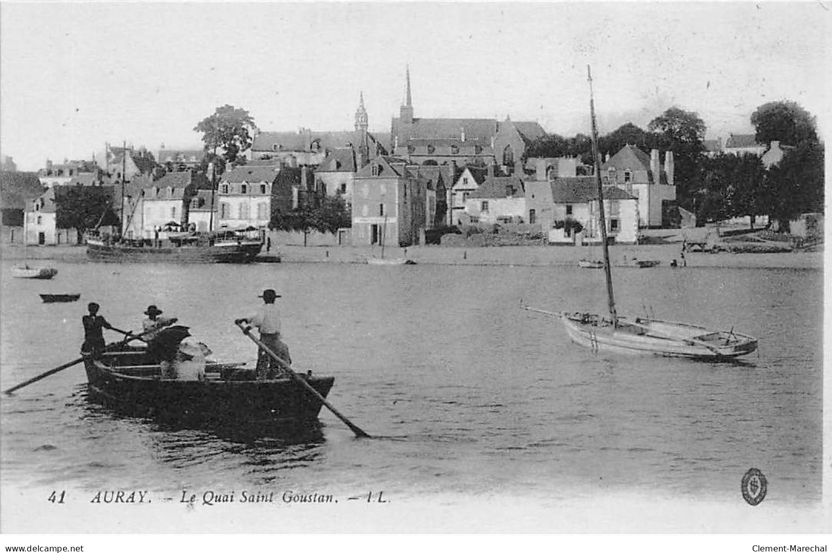 AURAY - Le Quai Saint Goustan - Très Bon état - Auray