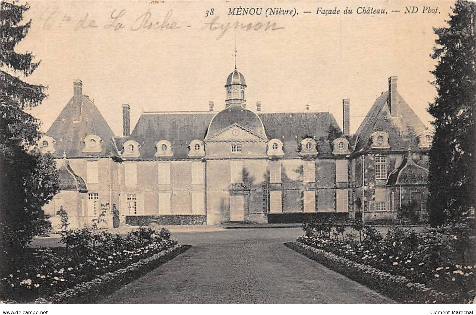 MENOU - Façade Du Château - Très Bon état - Sonstige & Ohne Zuordnung