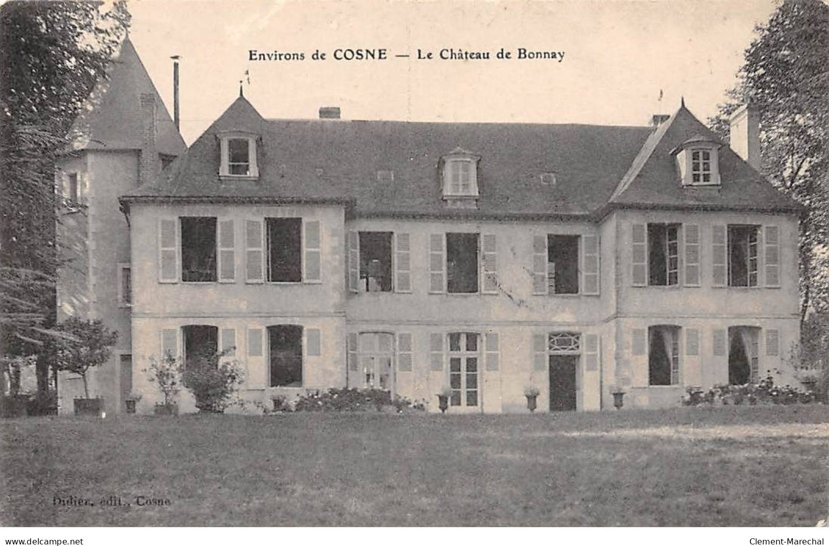 Environs De COSNE - Le Château De BONNAY - Très Bon état - Sonstige & Ohne Zuordnung
