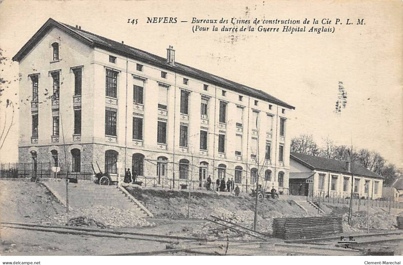 NEVERS - Bureaux Des Usines De Construction De La Cie PLM - Très Bon état - Nevers