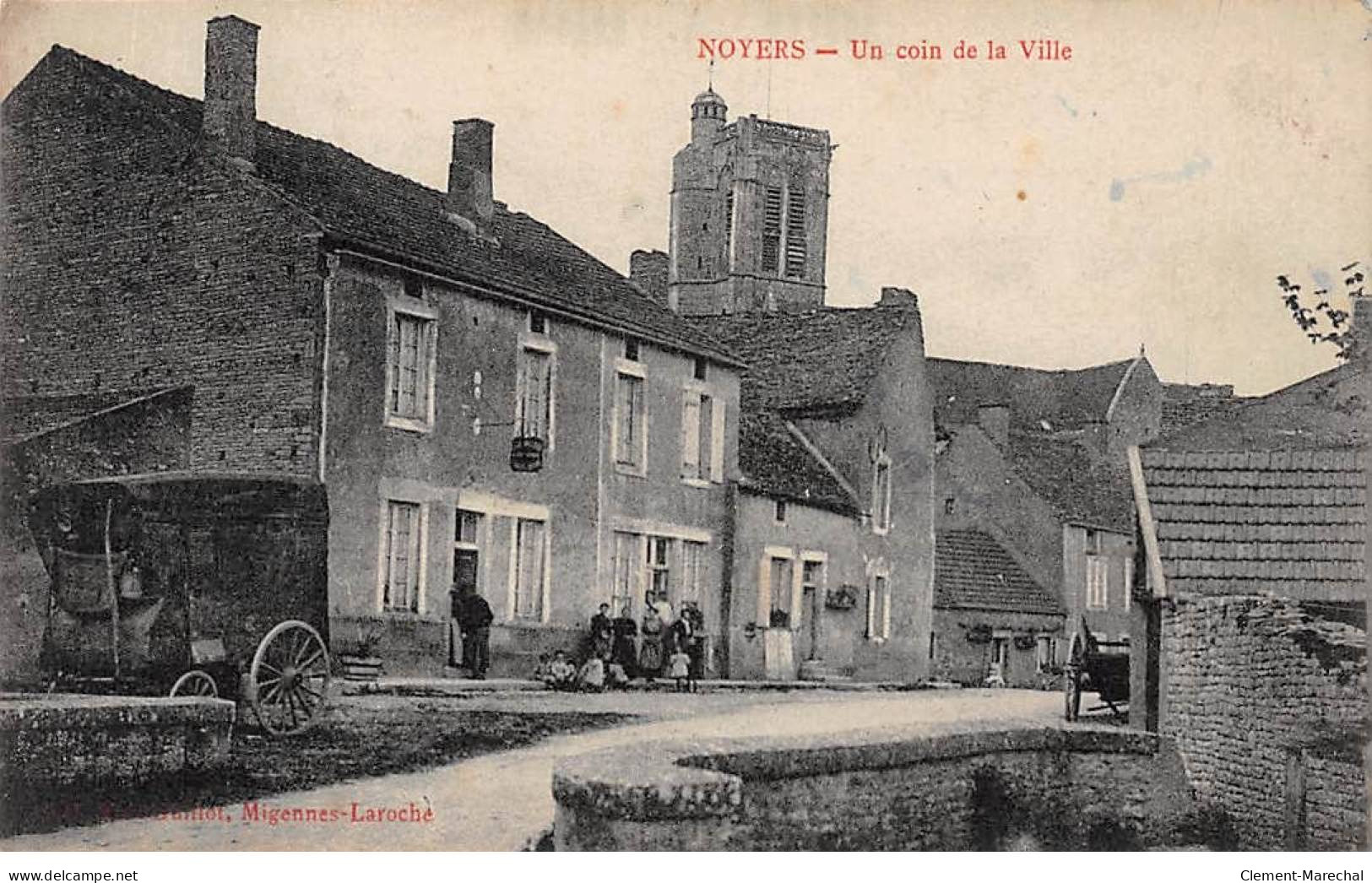 NOYERS - Un Coin De La Ville - Très Bon état - Sonstige & Ohne Zuordnung