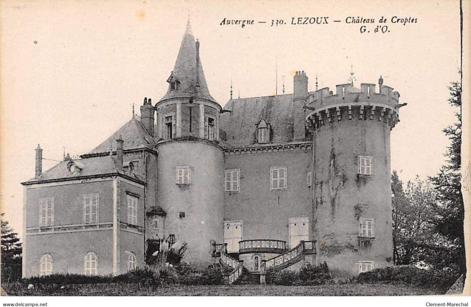 LEZOUX - Château De Croptes - Très Bon état - Lezoux