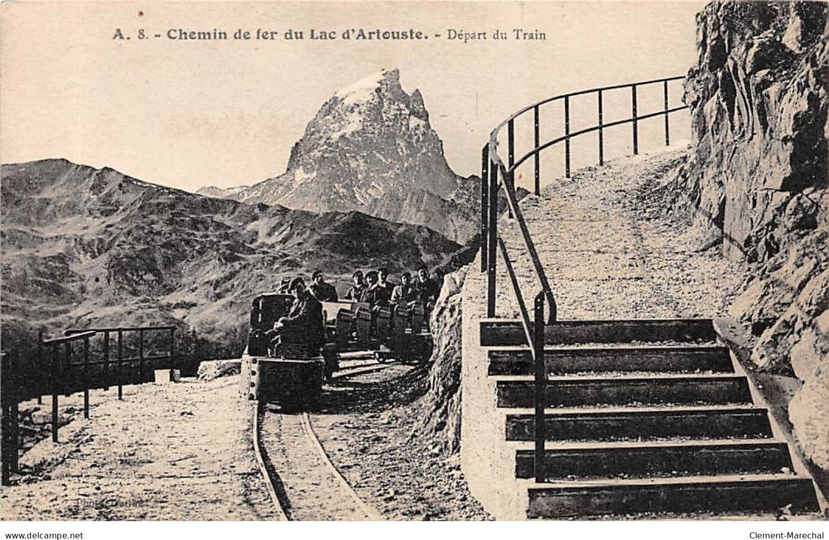 Chemin De Fer Du Lac D'Artouste - Départ Du Train - Très Bon état - Autres & Non Classés