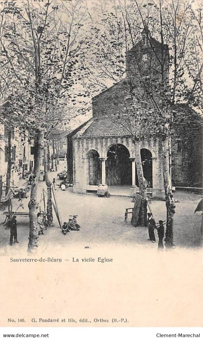SAUVETERRE DE BEARN - La Vieille Eglise - Très Bon état - Sauveterre De Bearn