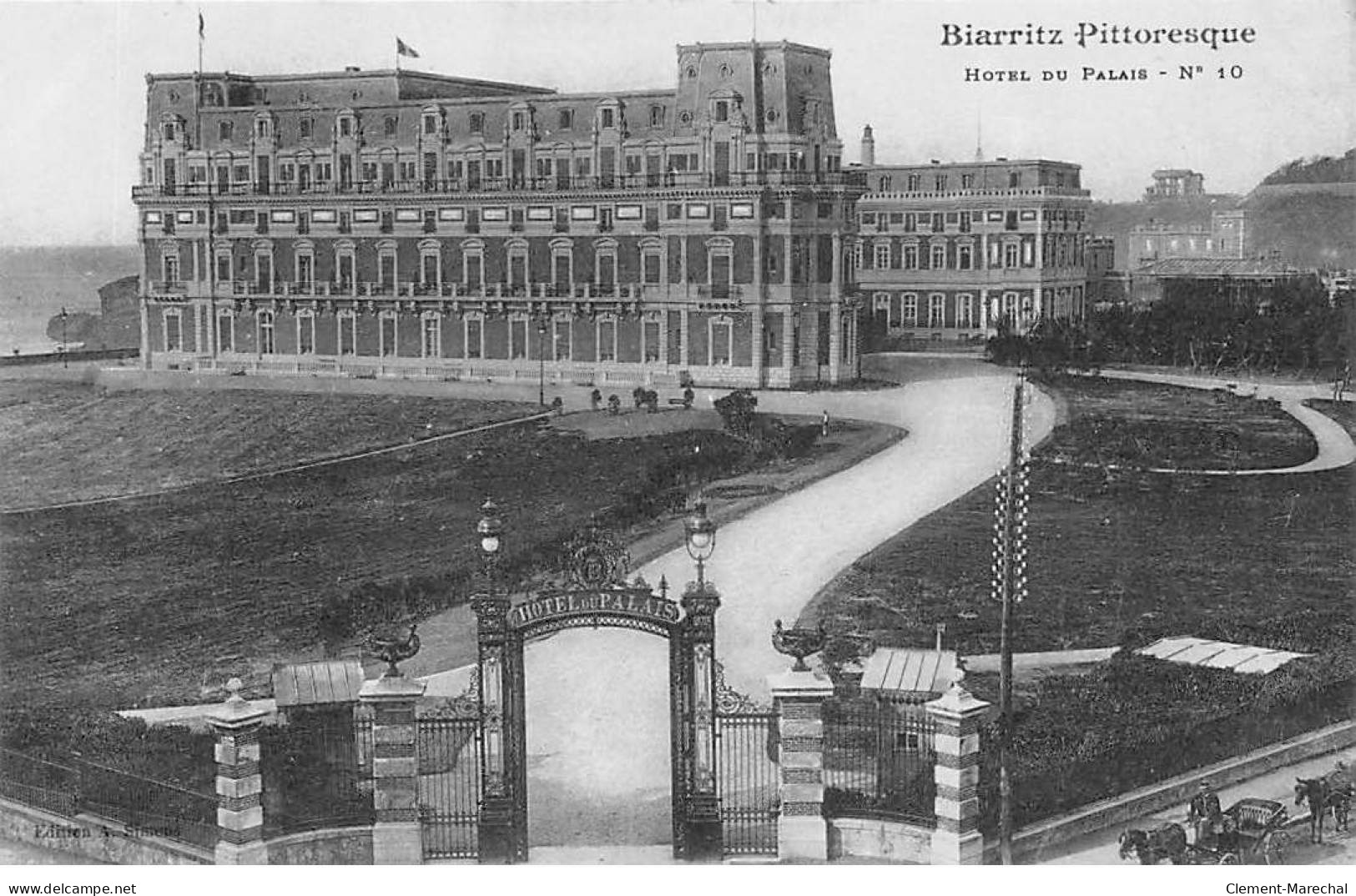 BIARRITZ Pittoresque - Hôtel Du Palais - Très Bon état - Biarritz