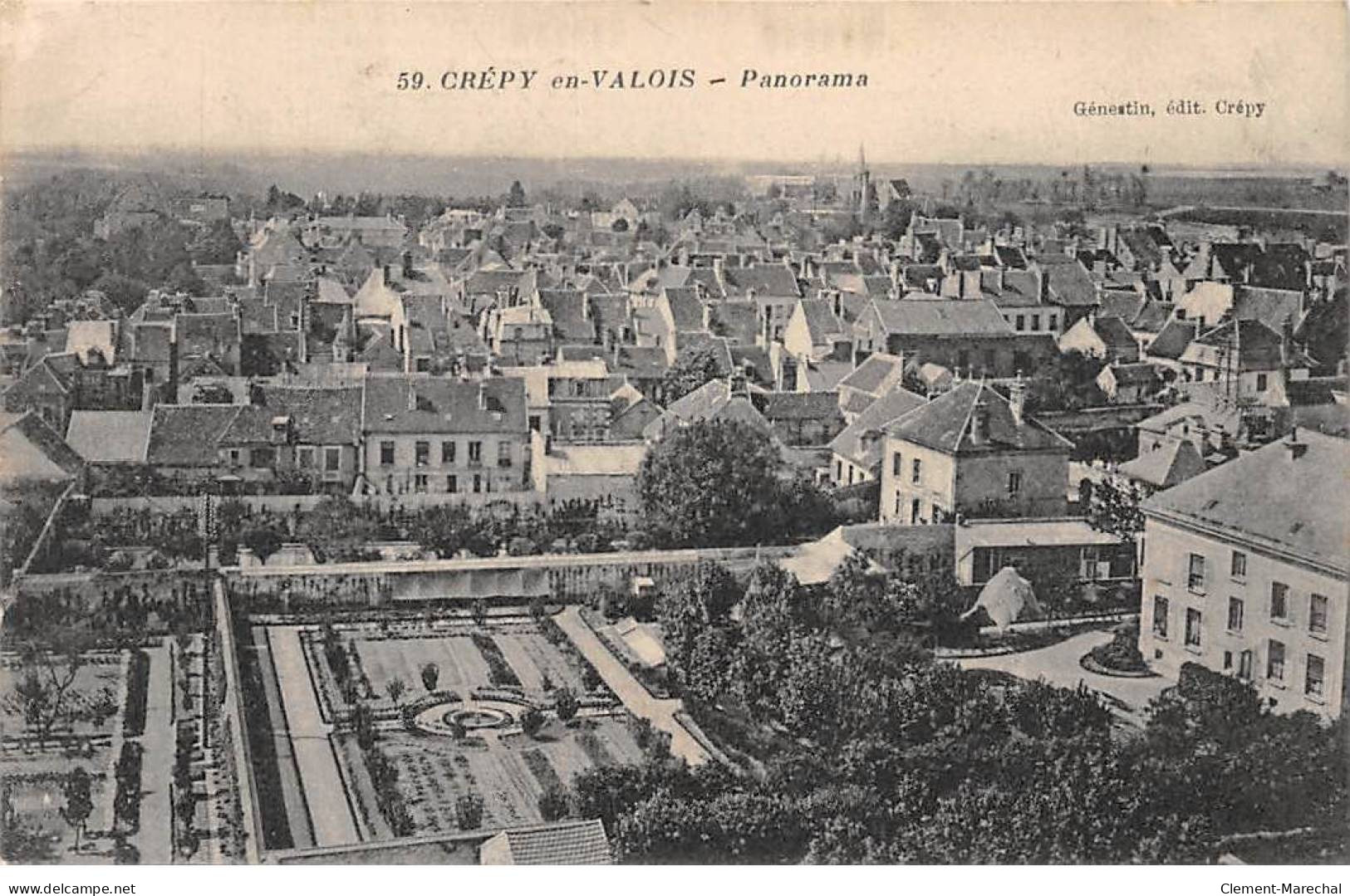 CREPY EN VALOIS - Panorama - Très Bon état - Crepy En Valois