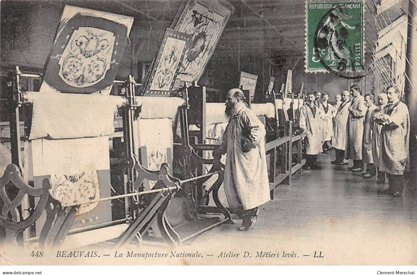 BEAUVAIS - La Manufacture Nationale - Atelier D. Métiers Levés - Très Bon état - Beauvais